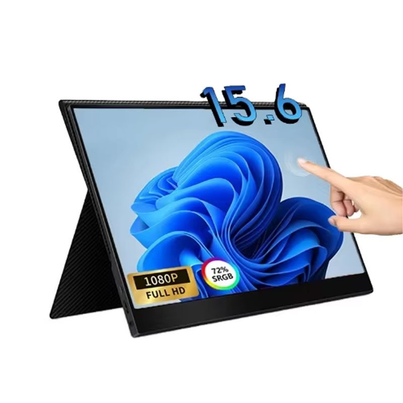 15.6 လက်မ Touch Screen 1920*1080p Portable Monitor မျက်နှာပြင်